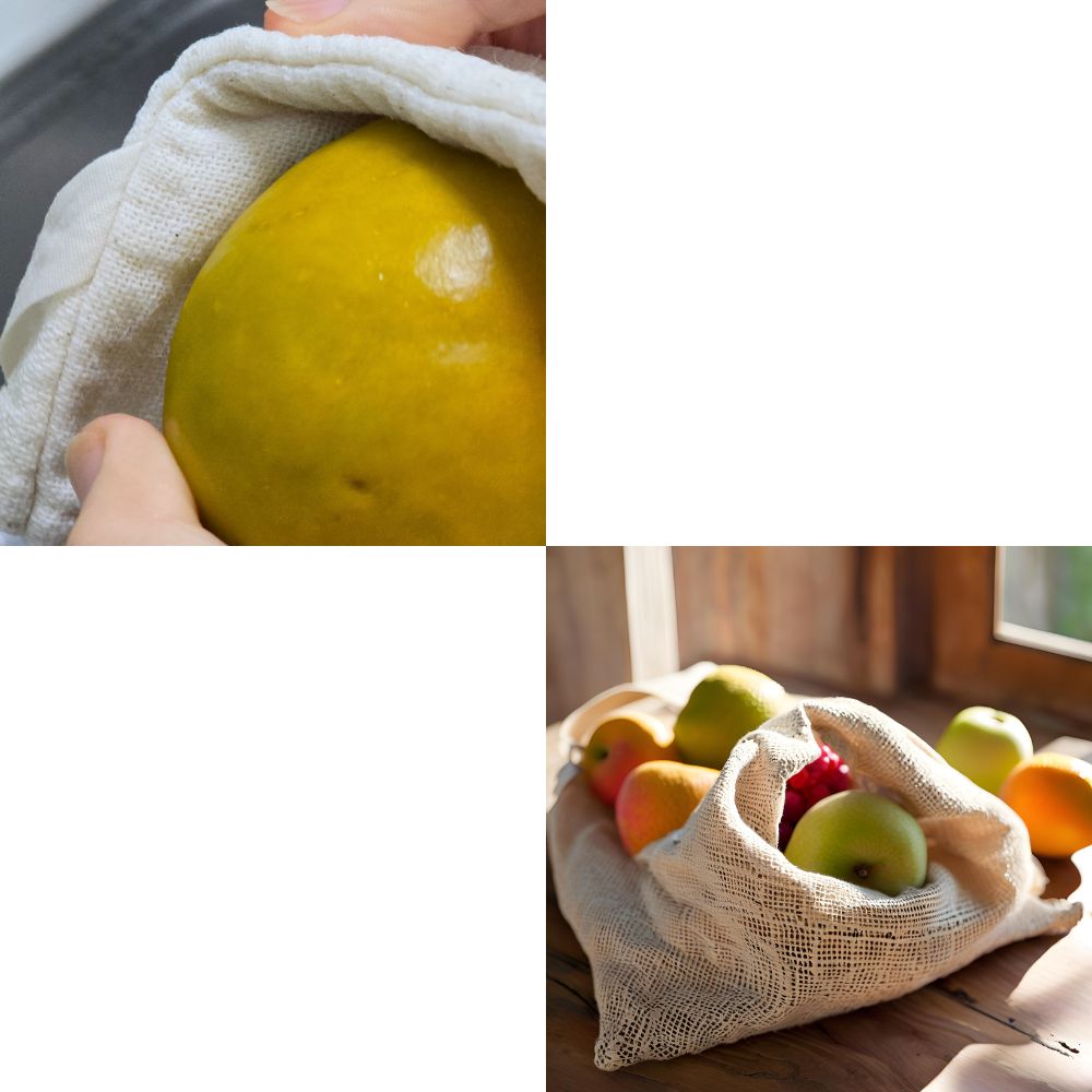 과일을 닦거나 보관할 때 사용하는 키친 크로스