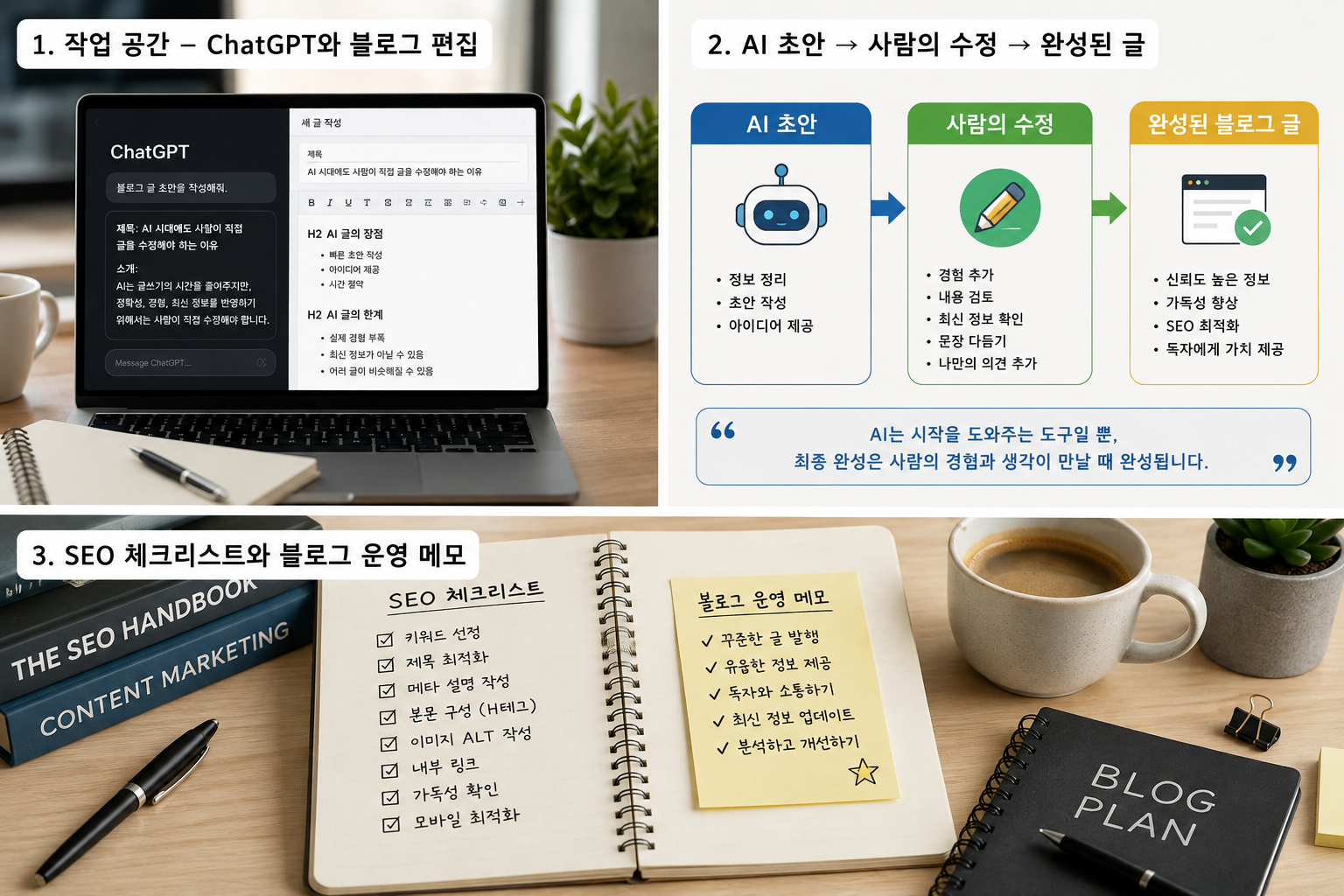 AI 시대에도 사람이 직접 글을 수정해야 하는 이유 (애드센스 승인과 SEO를 위한 필수 과정)