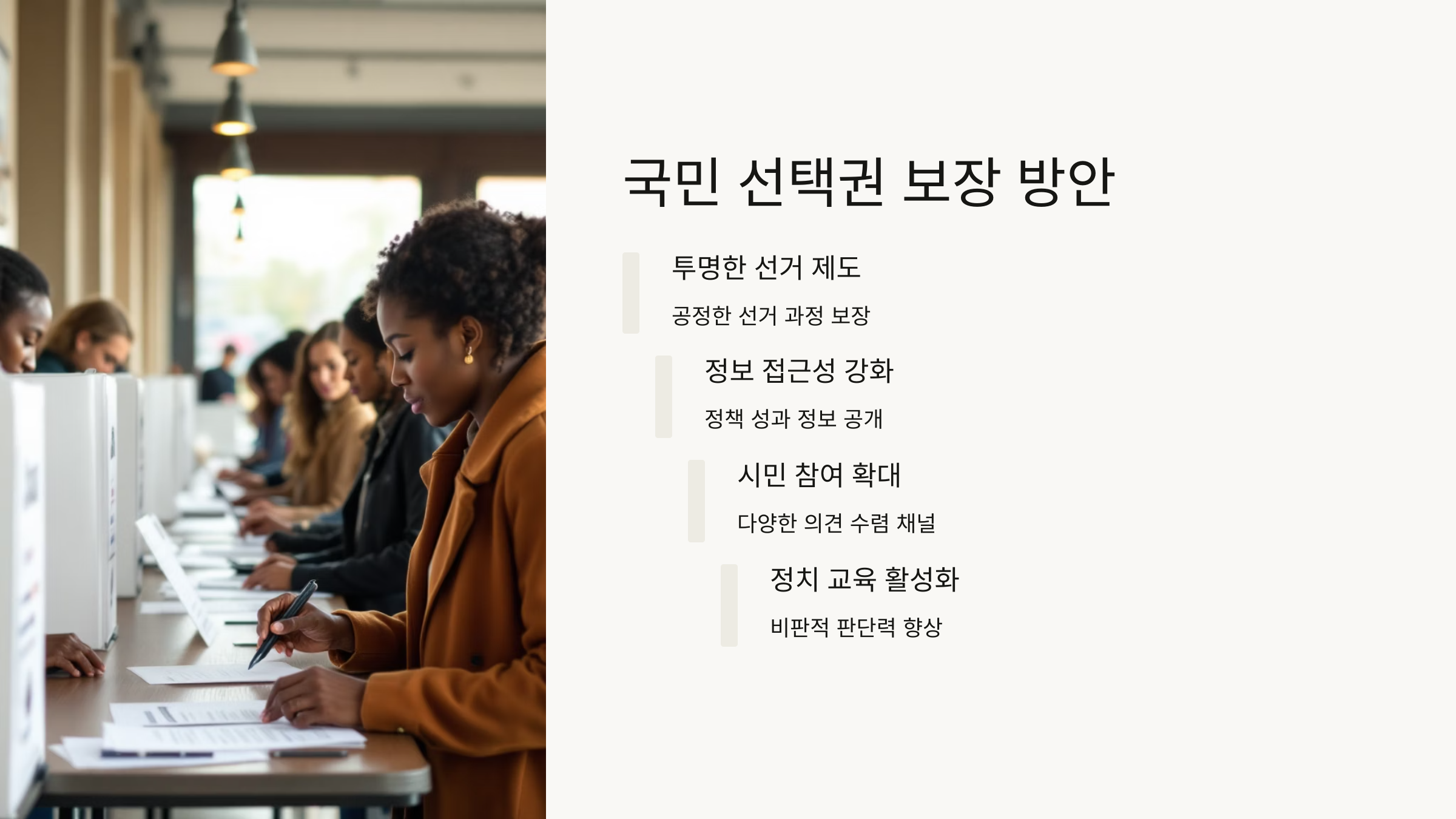 4년 연임제란