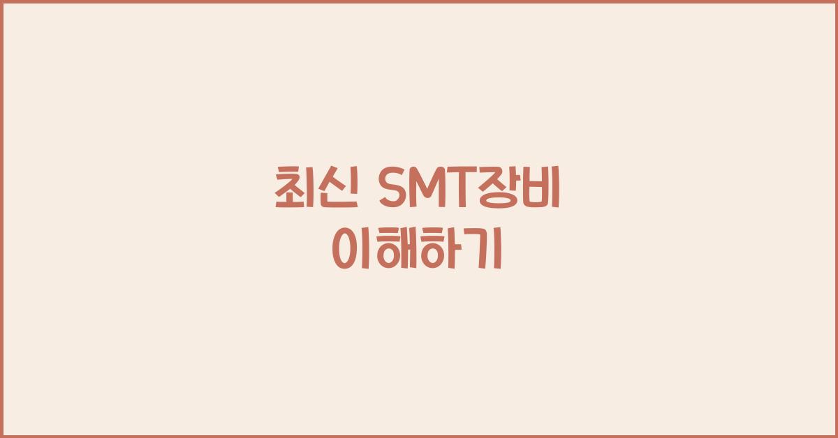 SMT장비