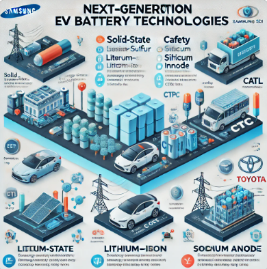 차세대 배터리 기술의 흐름 관련 인포그래픽
