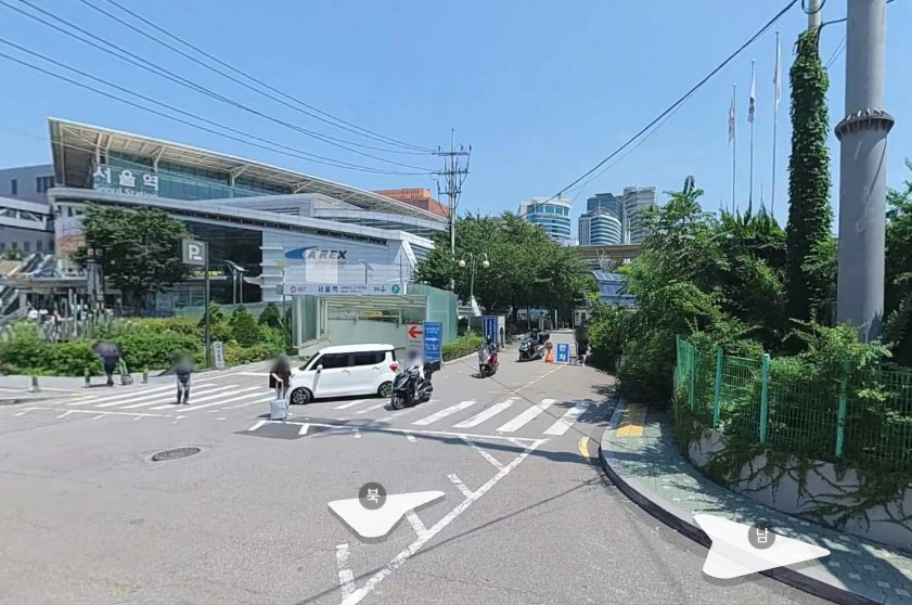 서울역 KTX 빌딩 주차장