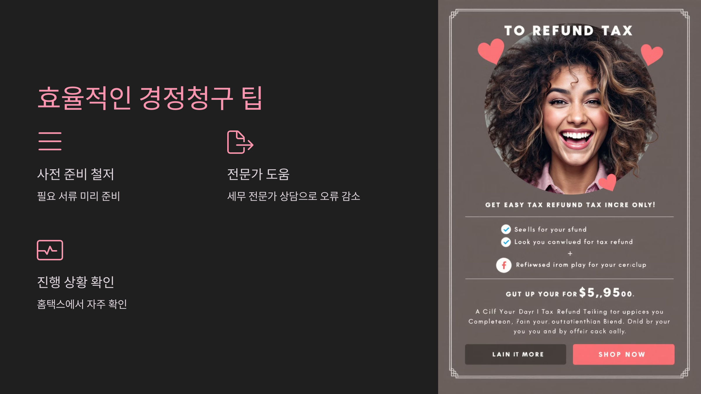 효율적인 경정청구를 위한 팁