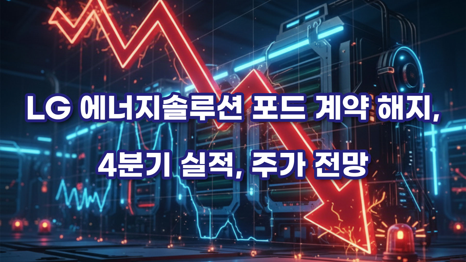 LG 에너지솔루션 포드 계약 해지, 4분기 실적, 주가 전망 썸네일