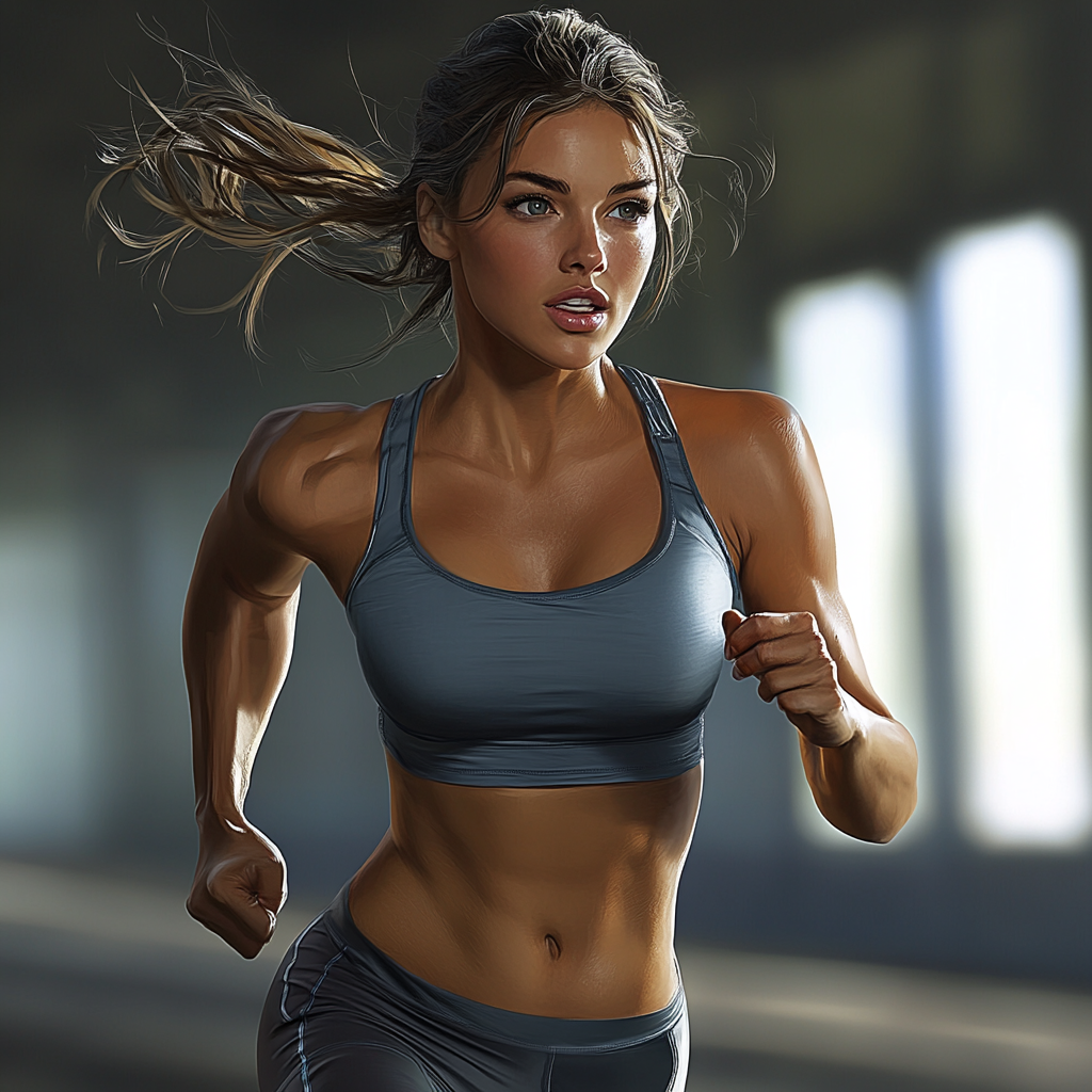 러닝으로 복부 지방 태우는 관련 사진