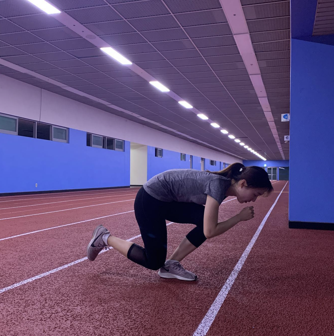 최민정 훈련 운동