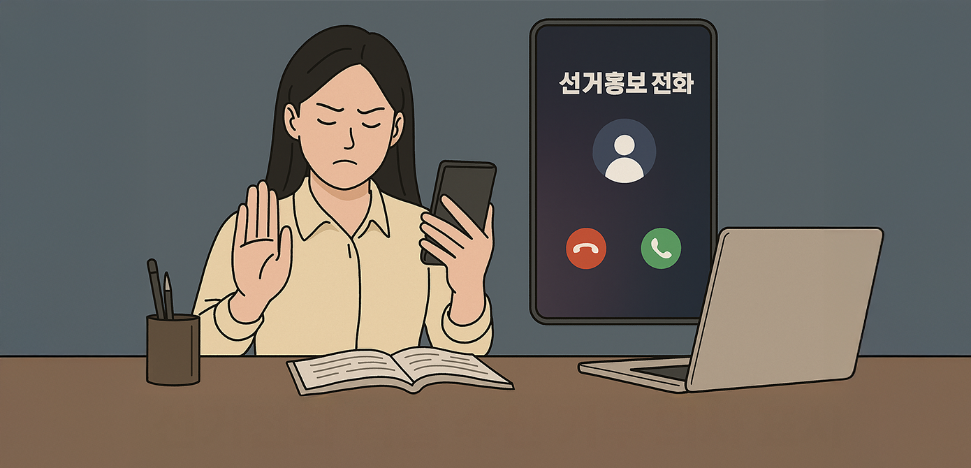 선거 여론조사 전화 차단하기, 문자, 스팸 수신거부 방법 안내