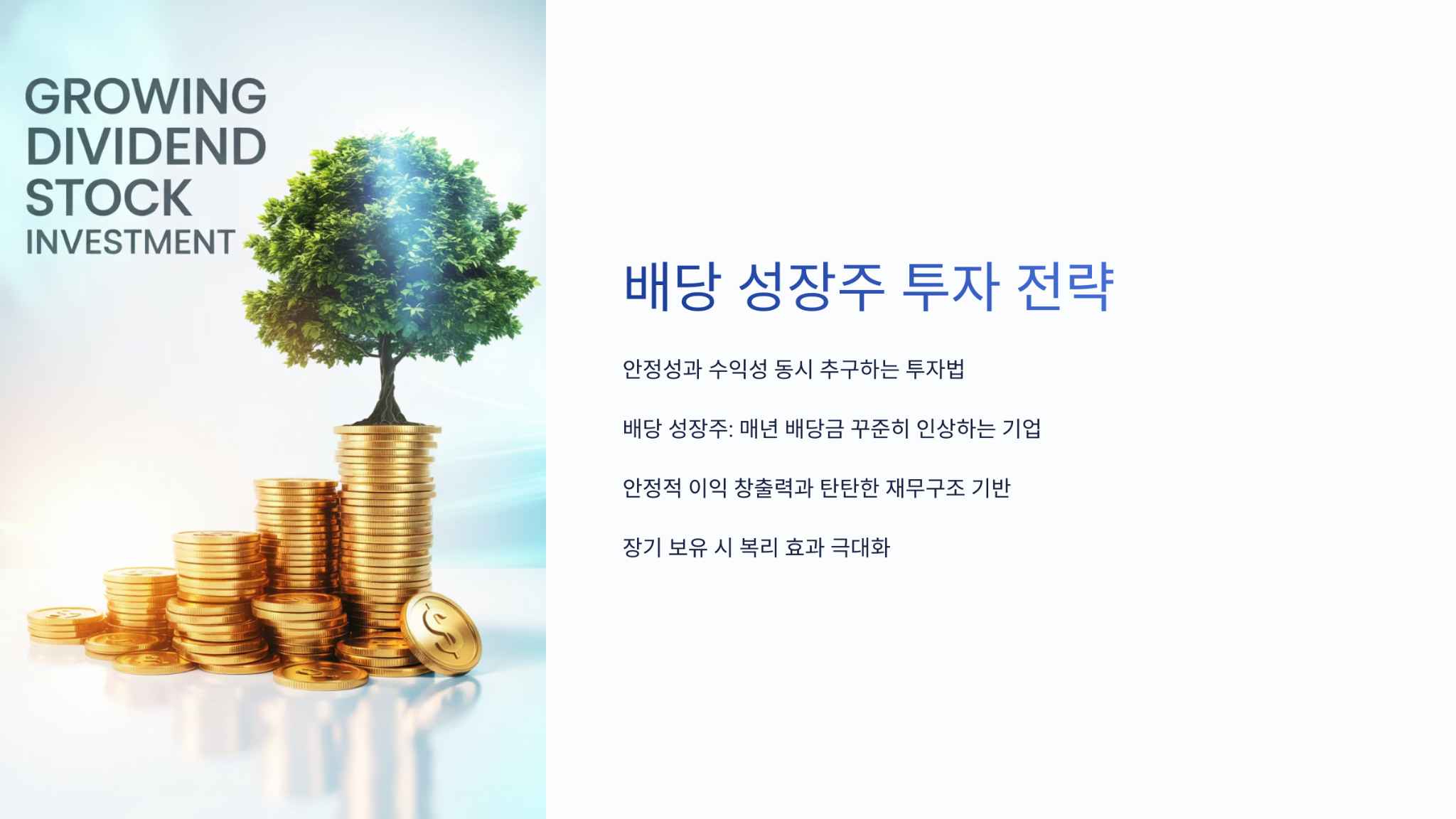 배당성장주투자전략