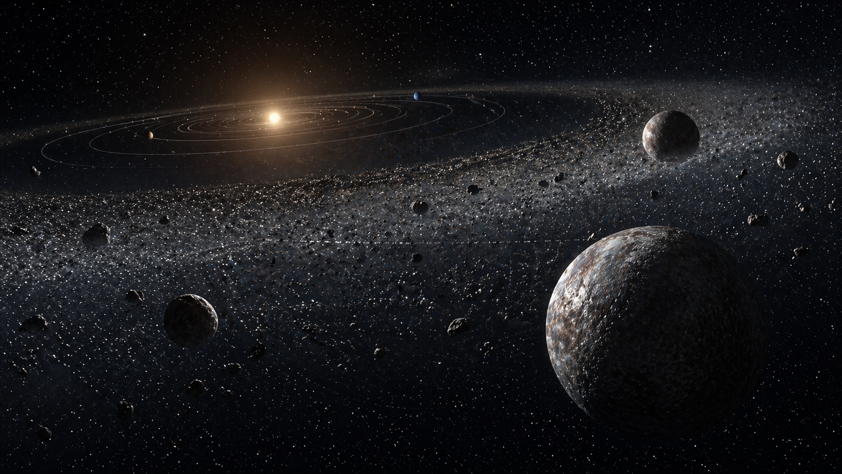 해왕성보다 더 먼 곳에도 천체가 있을까? (카이퍼벨트의 구조, 왜행성과 작은 천체들, 아직도 발견되는 먼 세계)