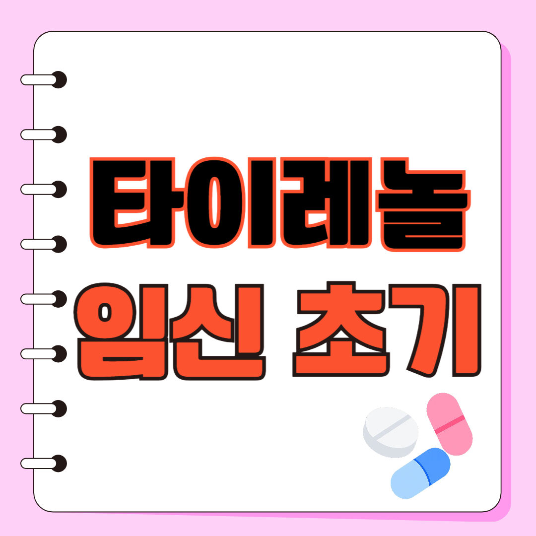 타이레놀 임신 초기