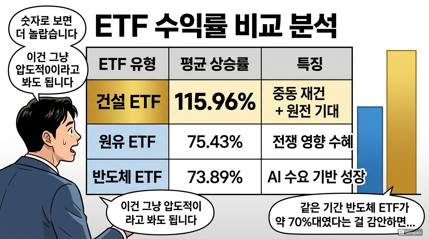 ETF 수익률 비교 분석