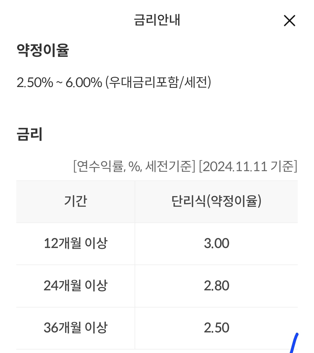 고려저축은행 적금