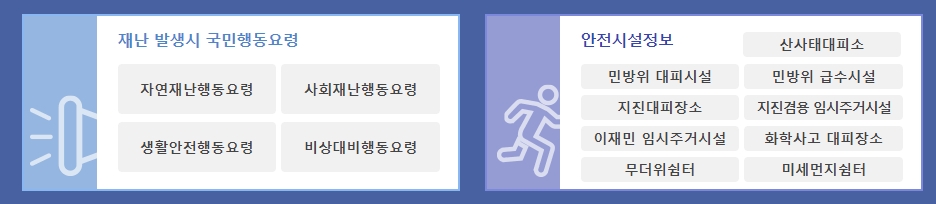 매일 새롭게 업데이트되는 안전 관련 뉴스 및 기상 특보 안내 게시판