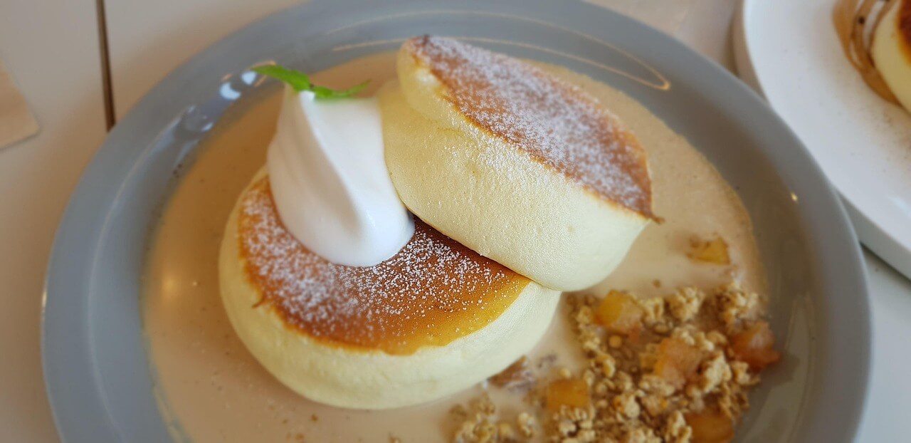 수플레 팬케이크 만들기