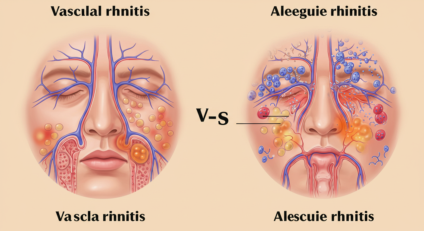 혈관성비염&amp;#44; 알레르기비염&amp;#44; 비염증상