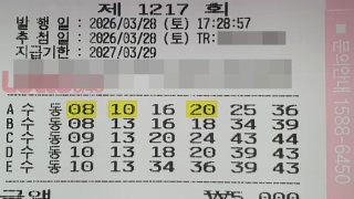1&amp;#44;218회 로또 당첨 번호 당첨 지역 판매점