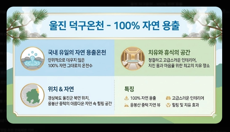 전국 온천 여행지 베스트 10 완벽 가이드