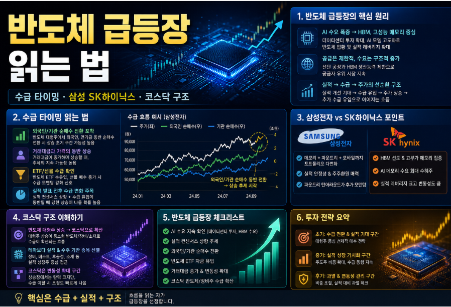 반도체 급등장 읽는 법