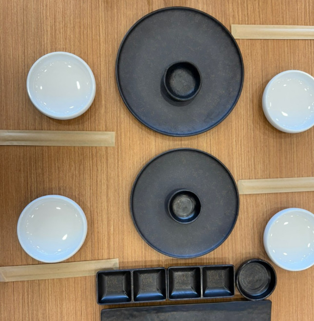 매일아침 순메밀막국수 메밀찐만두
