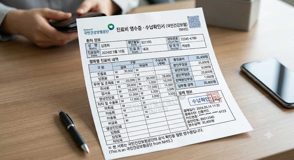국민건강보험 환급금 본인부담상한제 조회 신청