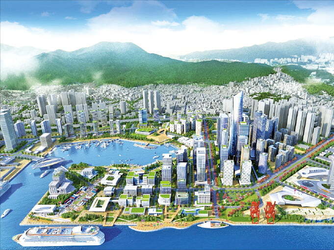 부산-북항-재개발-조감도