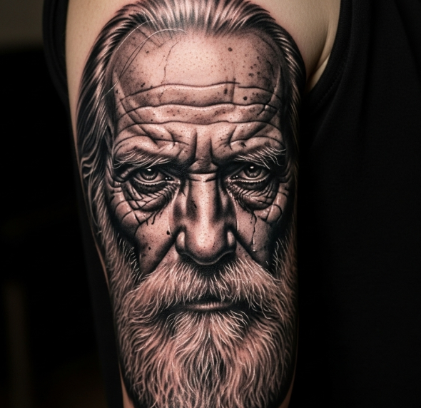 블랙앤그레이 타투의 핵심: 농도와 음영 이해하고 후회 없이 즐기는 법 관련이미지