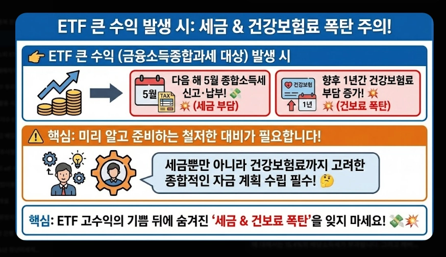 국내 ETF 세금 완벽 정리 [2026년 개정] 유형별 과세&middot;ISA 절세&middot;종합과세 대비법
