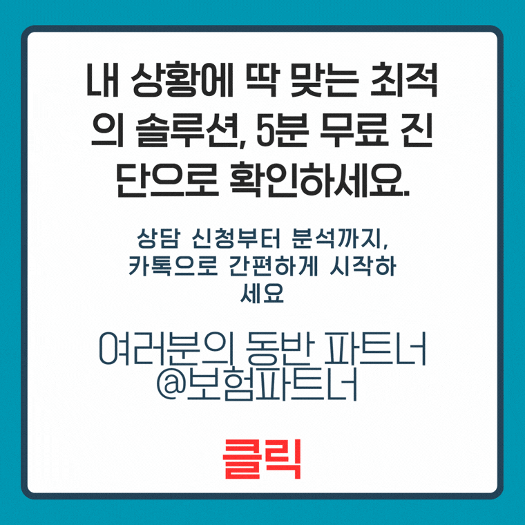 최적의보험 카카오톡 간편 상담 애니메이션 버튼
