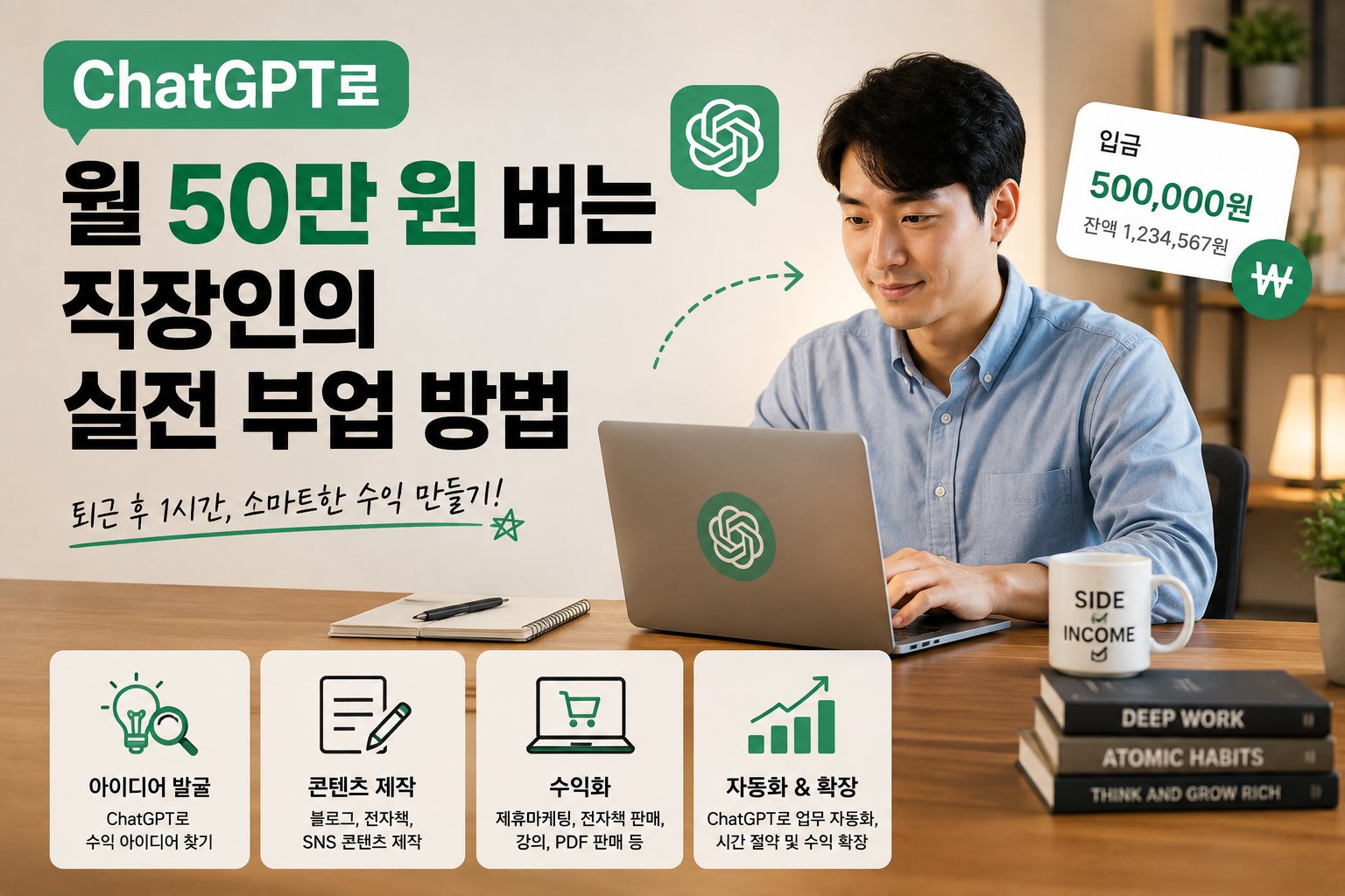 2026 직장인 챗지피티부업