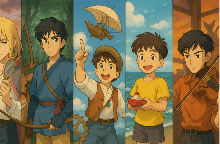 지브리 남자 주인공 사진