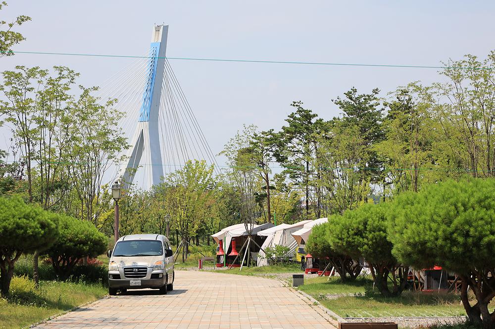 인천 청라해변공원캠핑장 소개