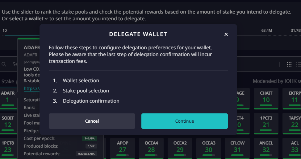 에이다-위임절차