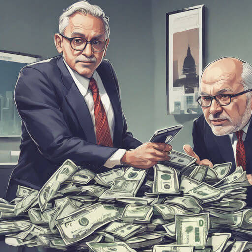 유상증자 청약에 참가하고 투자에 성공해 많은 돈을 만지고 있는 투자자들