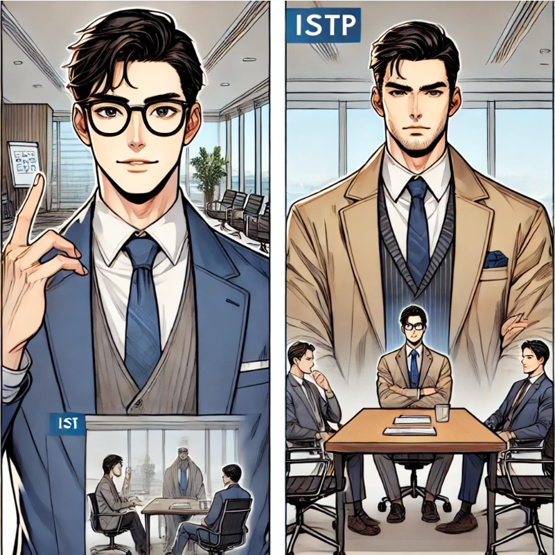 ISTJ유형 ISTP유형