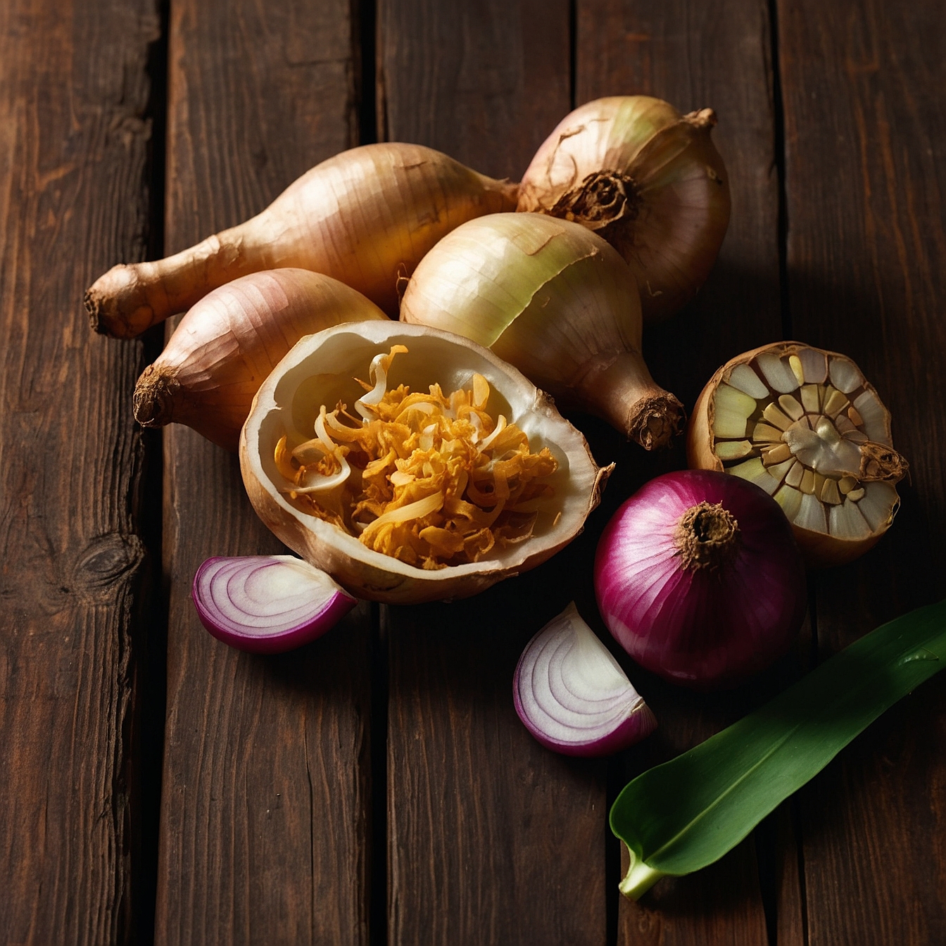 생강과-양파의-영양-성분-분석