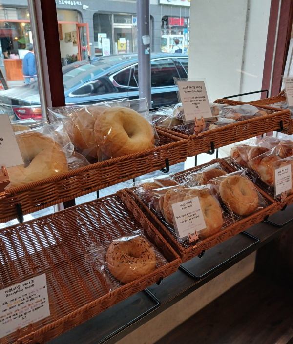 새참커피 베이글