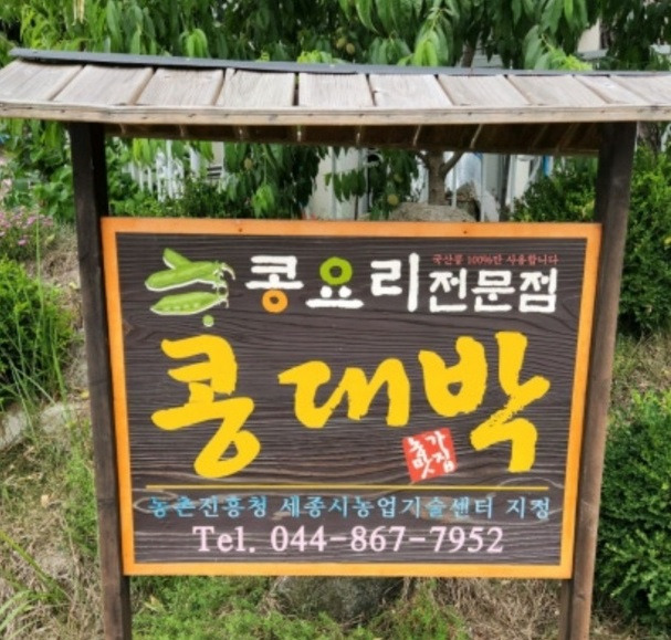 세종시 콩대박 예약 전화번호