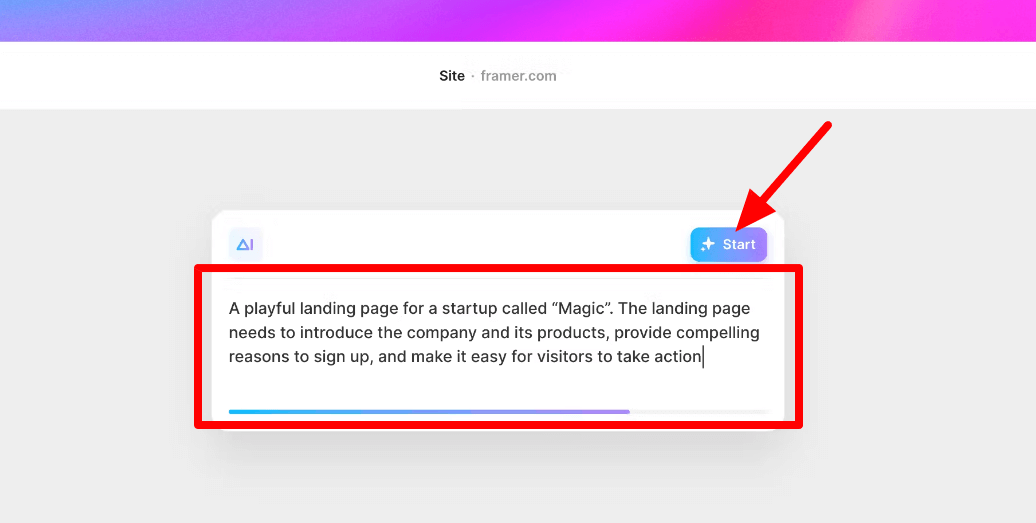 프레이머 Framer AI 사용법