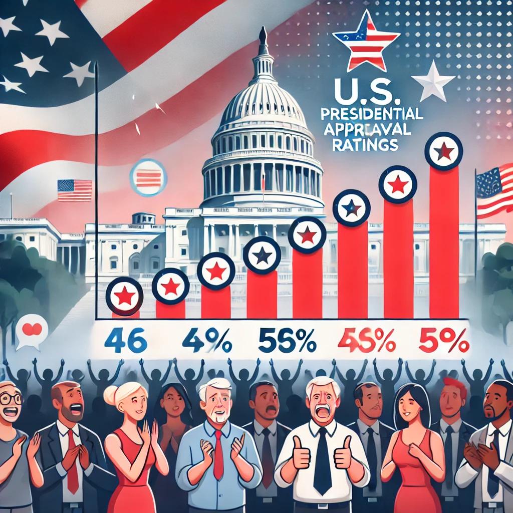 미국 대통령 지지율