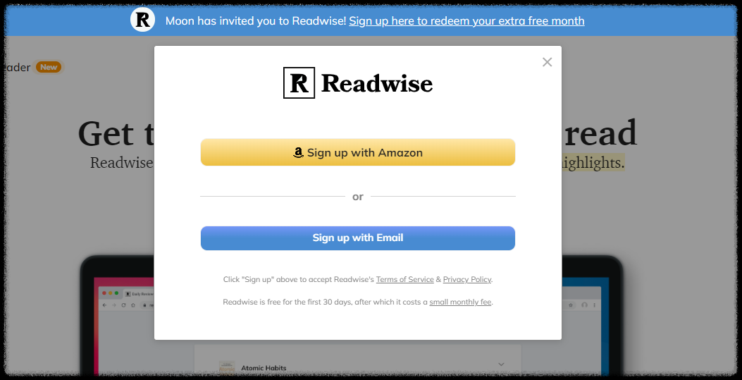 세컨드 브레인 ❘ 스크랩 멀티 플랫폼 리드와이즈 Readwise 가입 방법 2달 무료 사용법 자료 수집