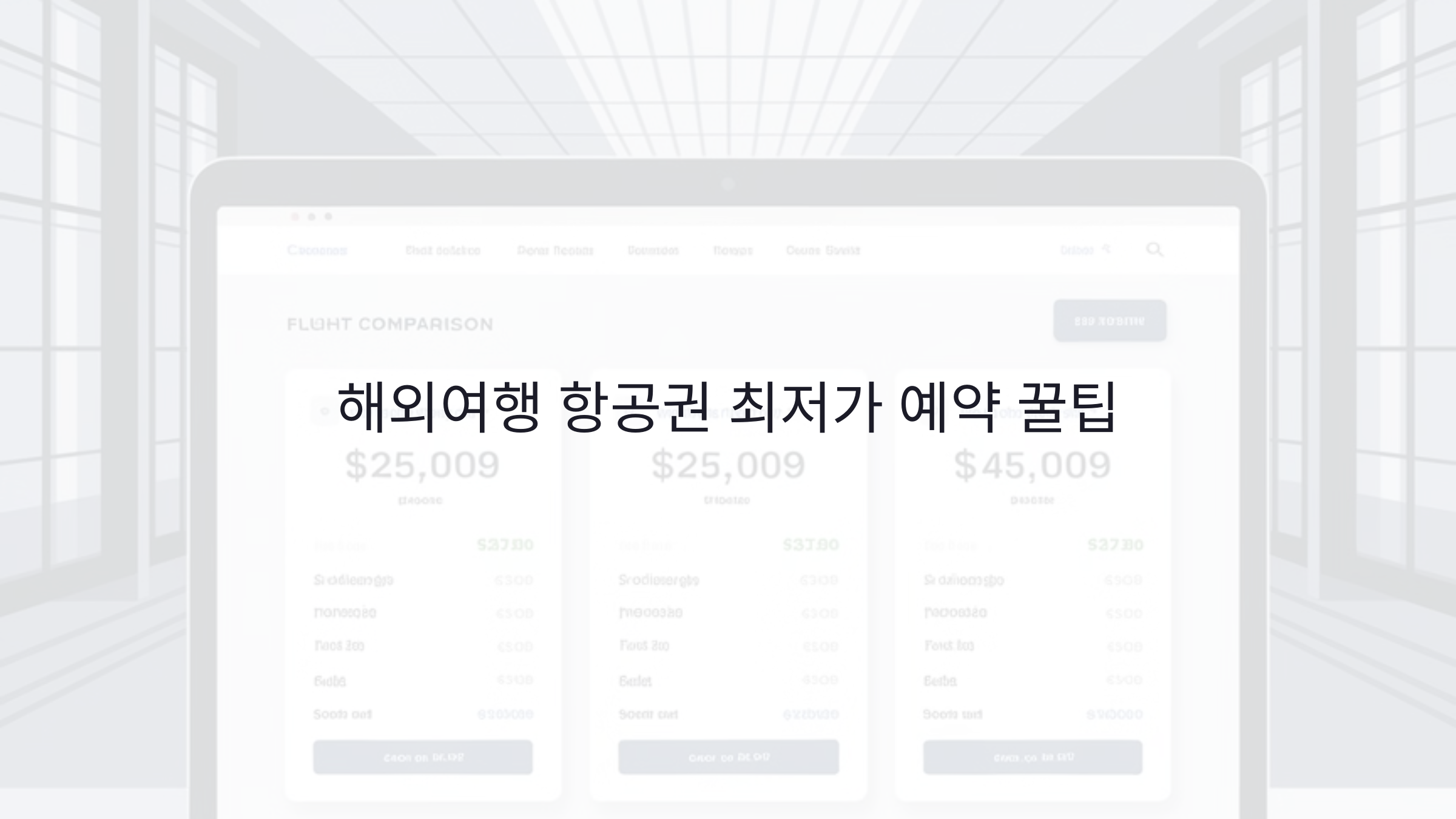 해외여행 항공권