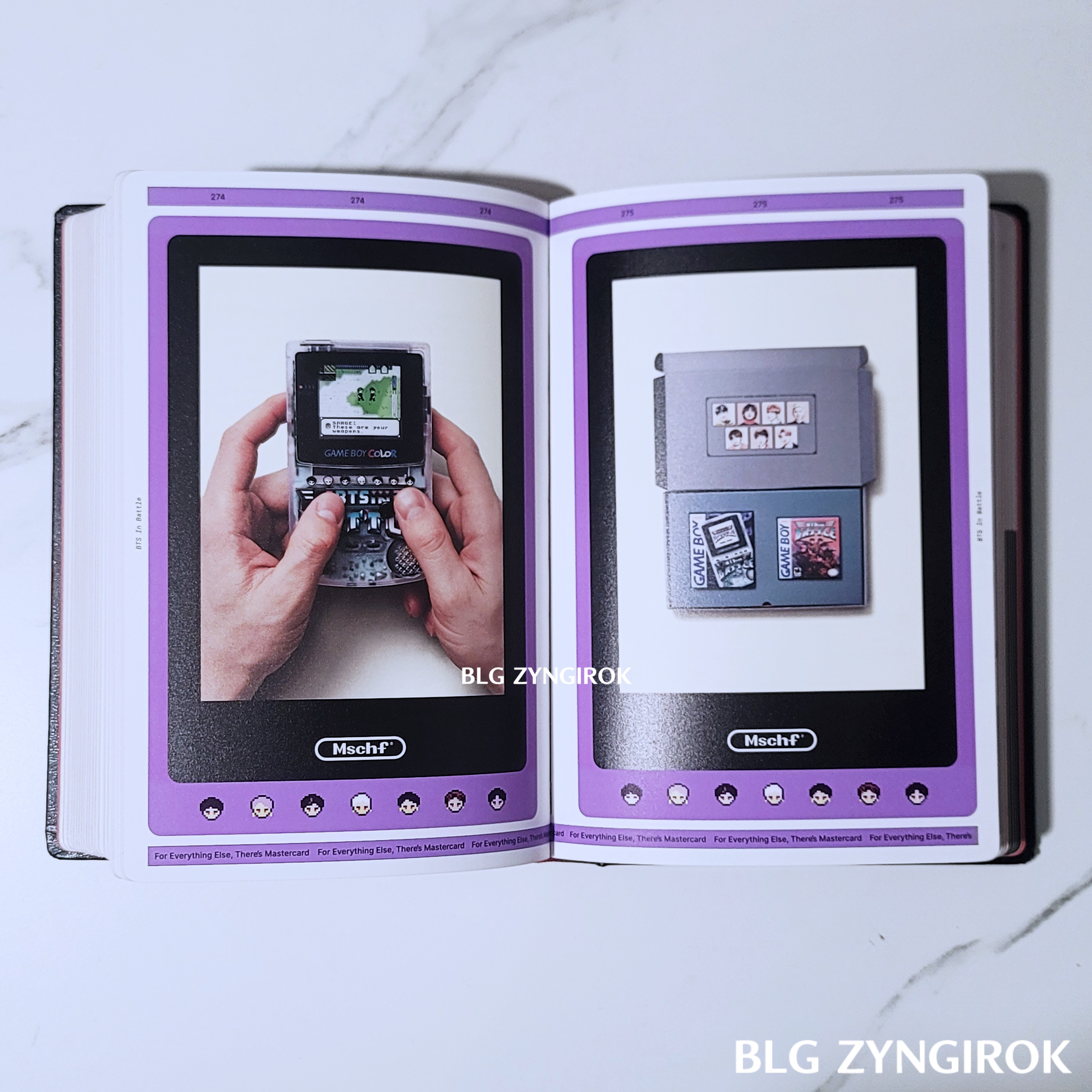 전시도록 내부 모습이다.