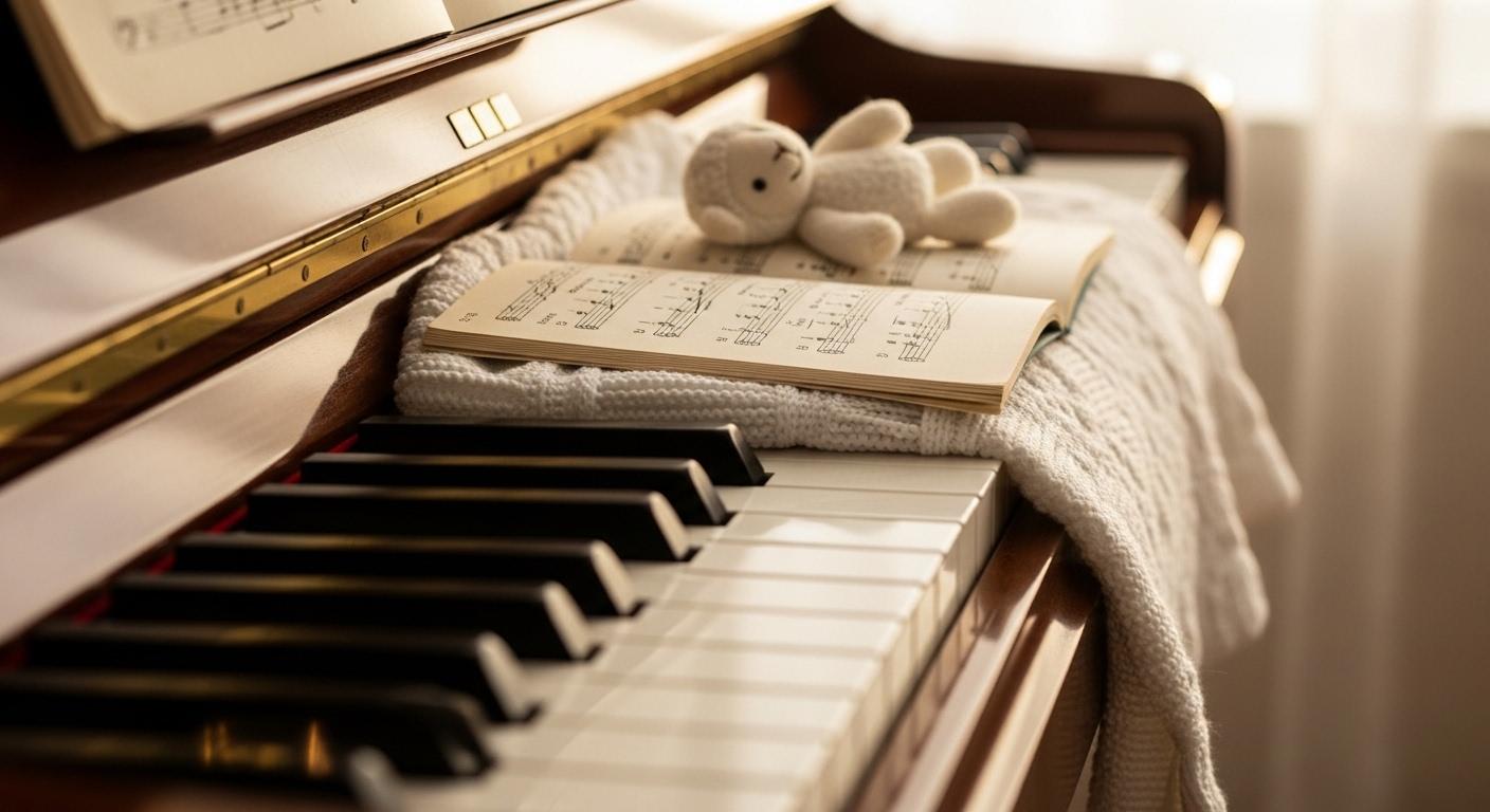 신생아 재울때 피아노자장가