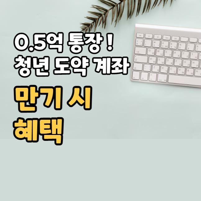 청년 도약 계좌 만기