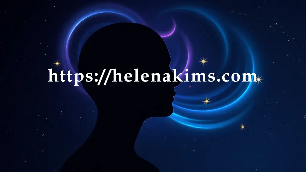 평화롭게 잠든 인간의 얼굴 옆모습, 머리 주변에서 은은한 푸른색과 보라색 빛 에너지가 나선형으로 부드럽게 퍼져나가며, 이는 뇌의 노폐물 정화 과정을 암시한 이미지.