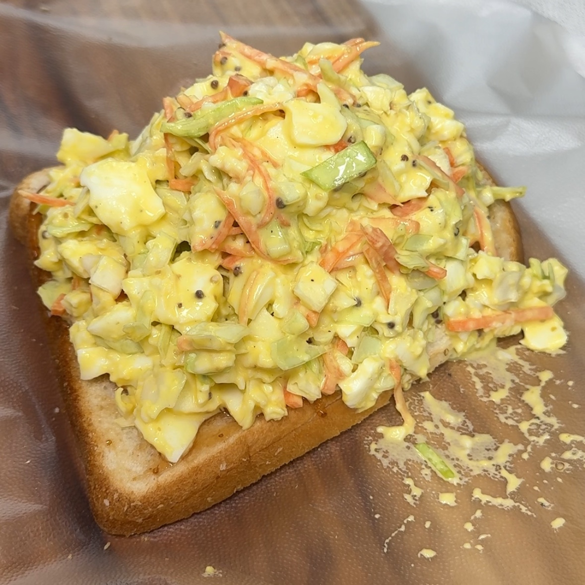 양배추 계란 샌드위치 만들기