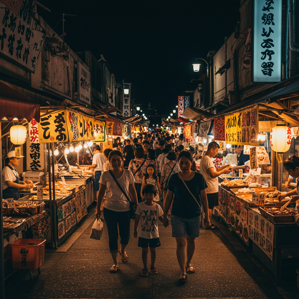 오키나와 야시장 탐방기