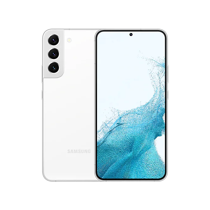 갤럭시 S22 화이트 색상 사진 출처 삼성전자