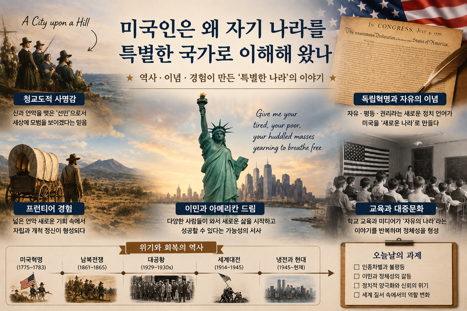 미국인은 왜 자기 나라를 특별한 국가로 이해해 왔나