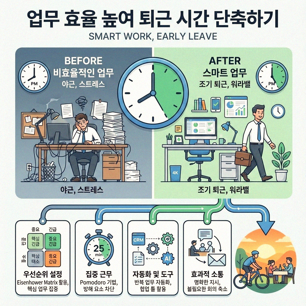 퇴근 후 나를 위한 시간 되찾기 현실적인 전략